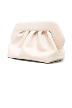 Eggshell white Bios clutch bag THE MOIRE' | TMCOBN81SHELL